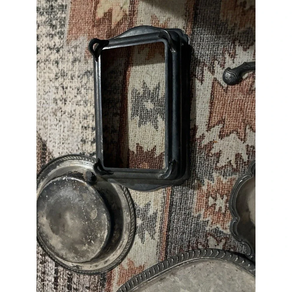 7 Lbs Of Silver Plated Items